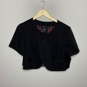 Torrid Cropped  Black Blazer | Size 2 2X